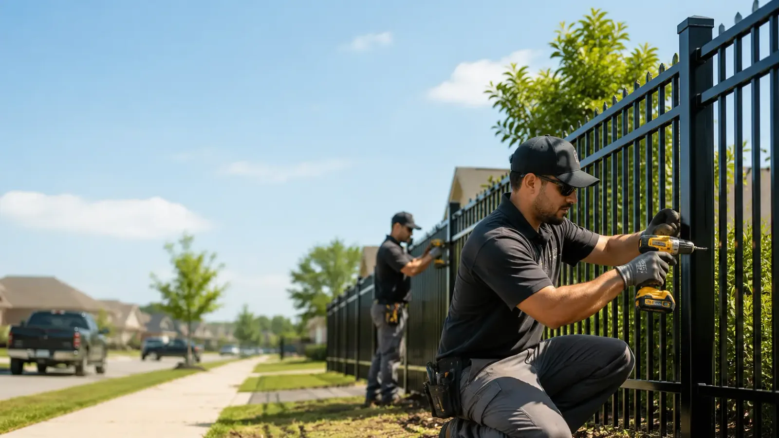 Metal Fence Installation in Stout, IA